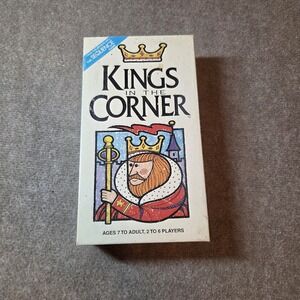 Kings in the Corner Card Game - 1996 Vintage, by JAX - COMPLETE